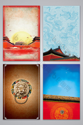 魅力古都，創(chuàng)意無限 北京旅游背景設(shè)計(jì)圖與廣告視覺策略